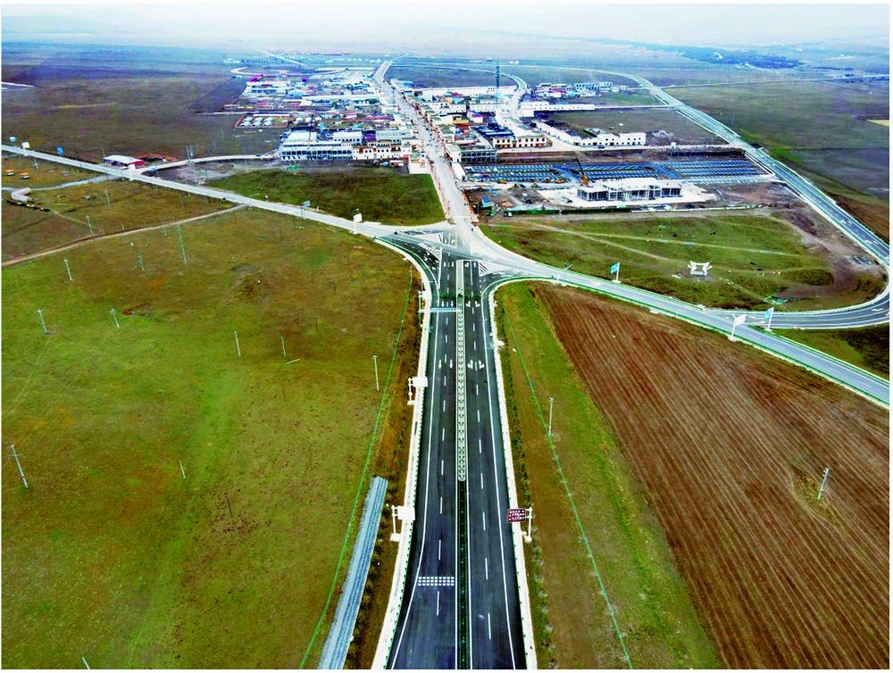 王夏高速连接桑科小镇