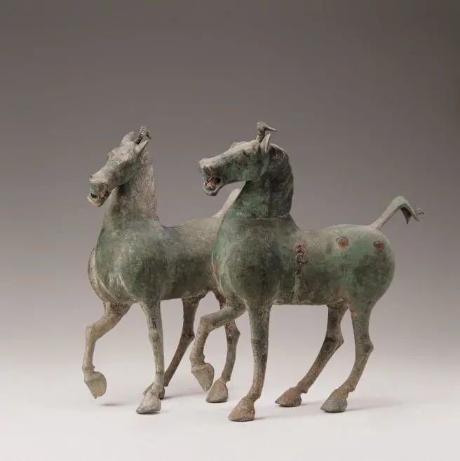 汉 铜从骑 甘肃省博物馆藏