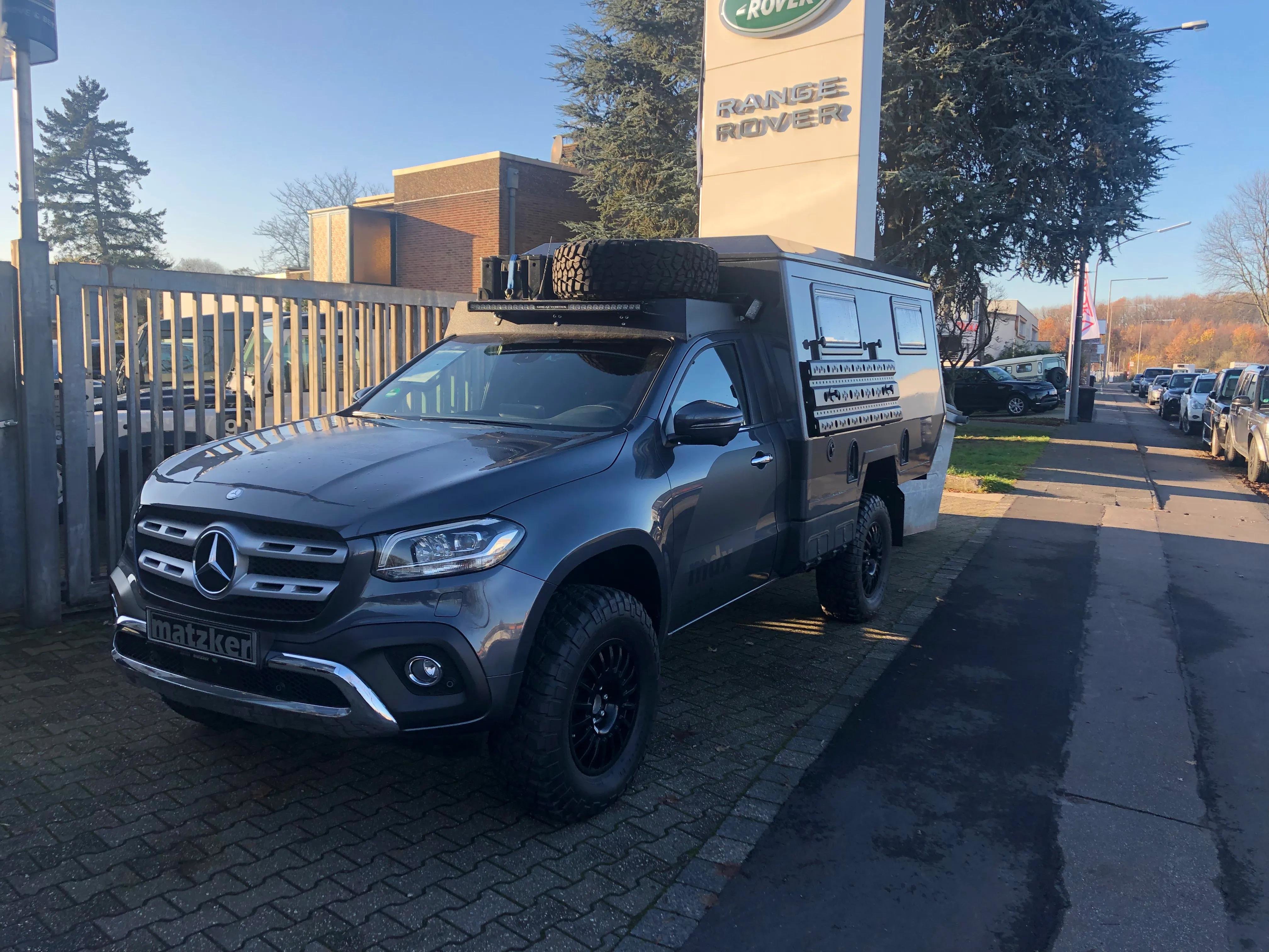 全新奔驰皮卡露营车改造多少钱报价