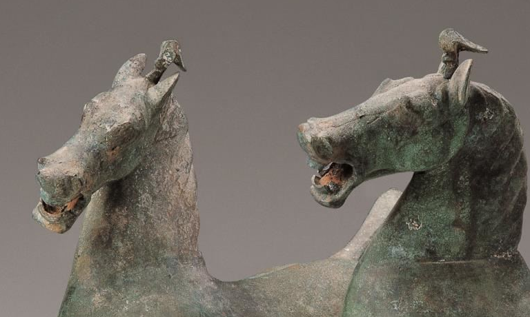 汉 铜从骑 甘肃省博物馆藏