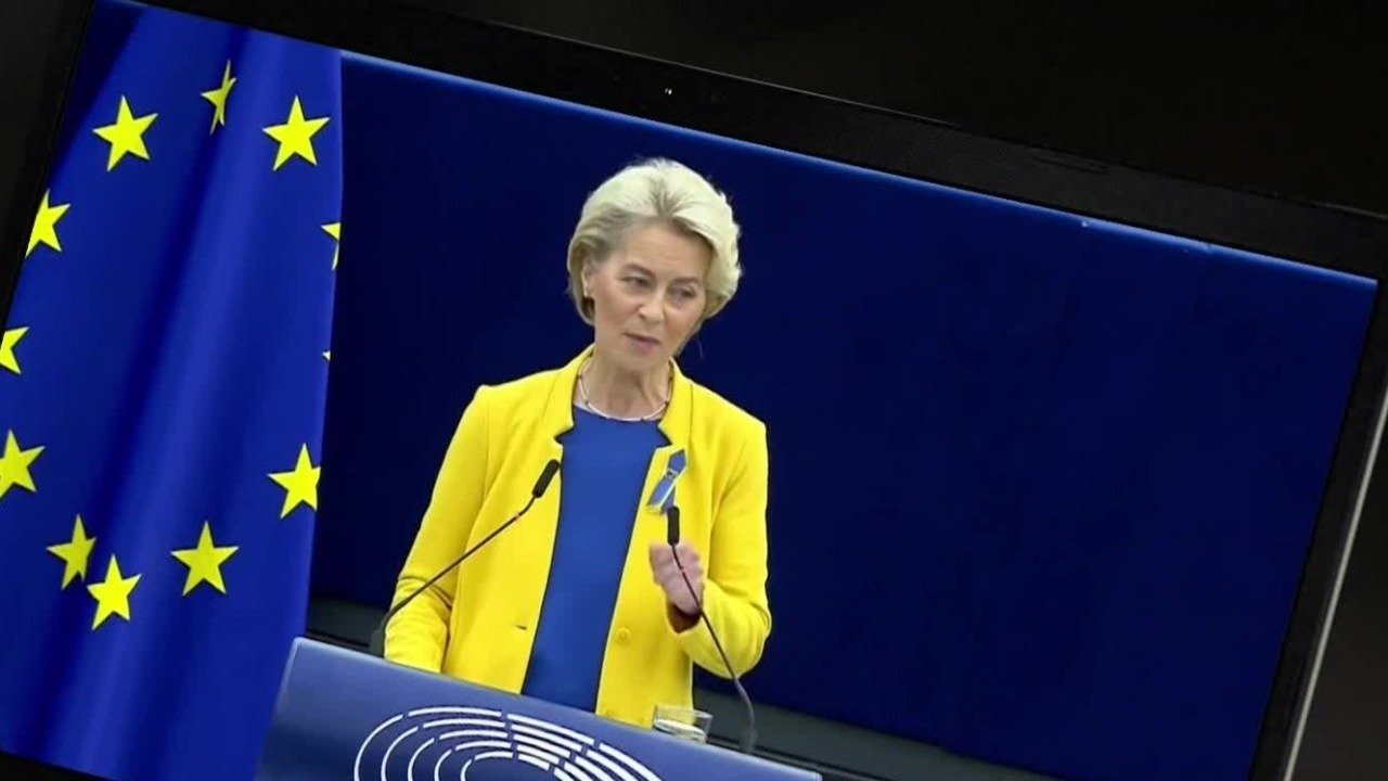 冯德莱恩爆料俄罗斯严重缺芯，白孟宸：她的发言代表了欧盟的官方态度