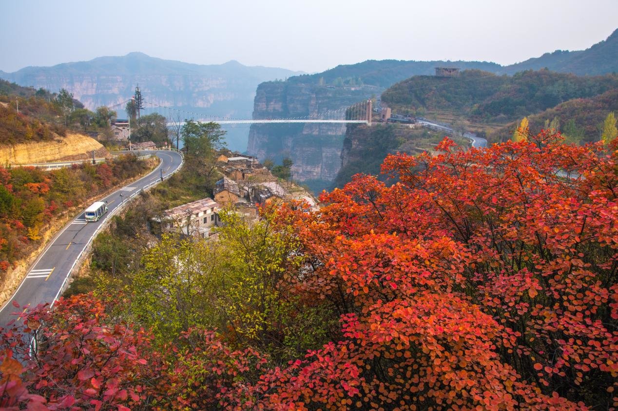 太行秋色美景图片图片