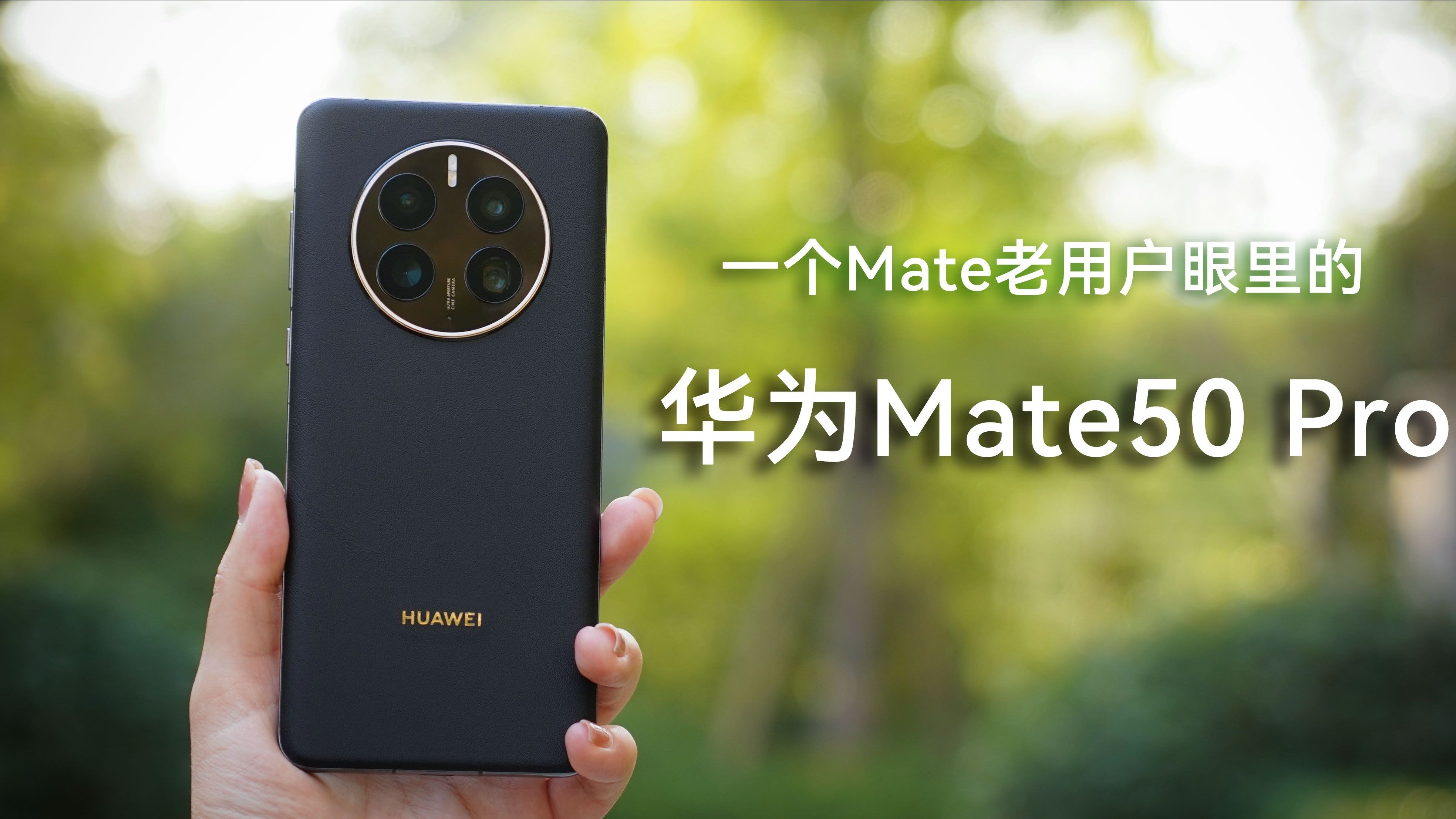 一个华为老用户眼中的华为Mate50 Pro