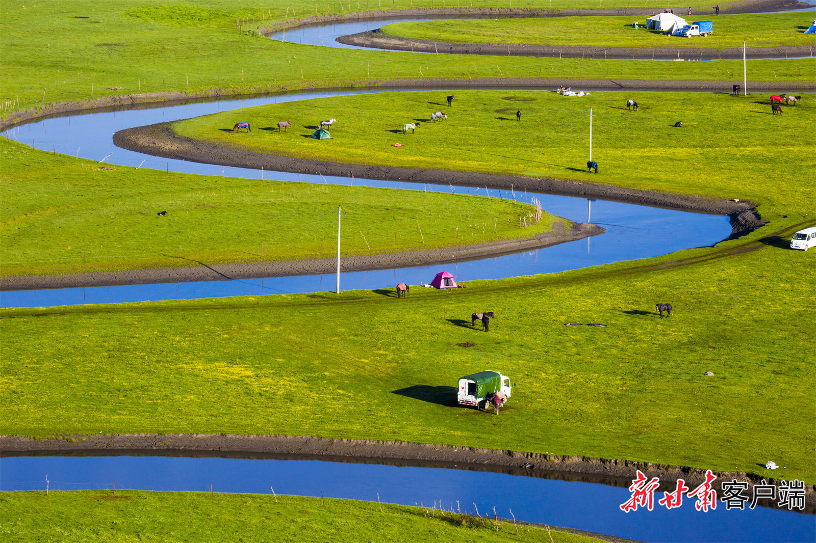 甘肃玛曲：书写黄河上游生态保护和高质量发展新篇章