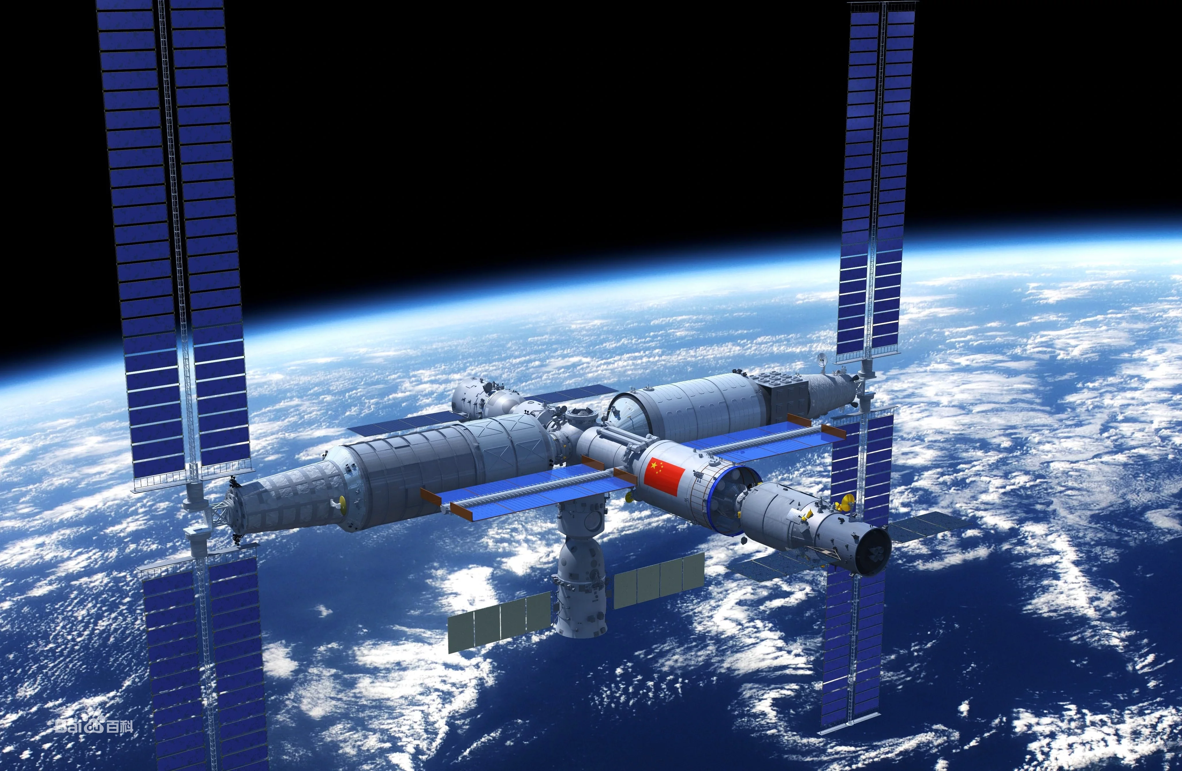 图：中国空间站
