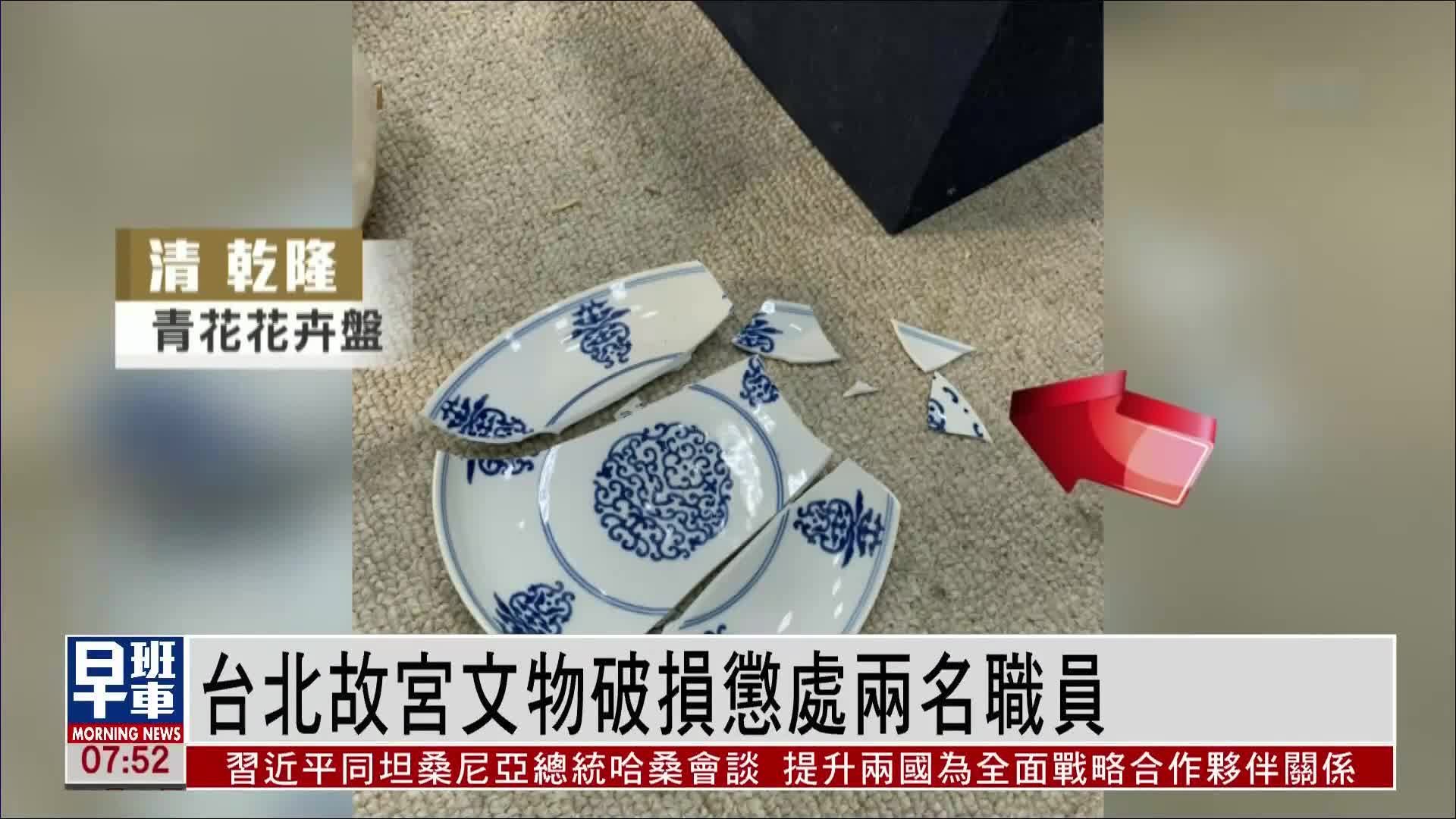 台北故宫文物破损 惩处两名职员