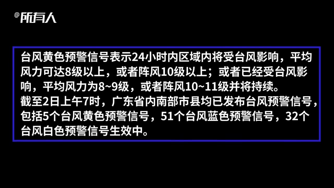 受台风“尼格”影响，广东多地停课