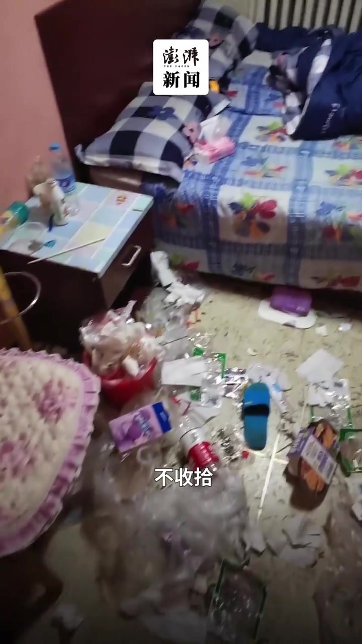 两小伙住宾馆四五天留下一屋垃圾，老板：不可思议