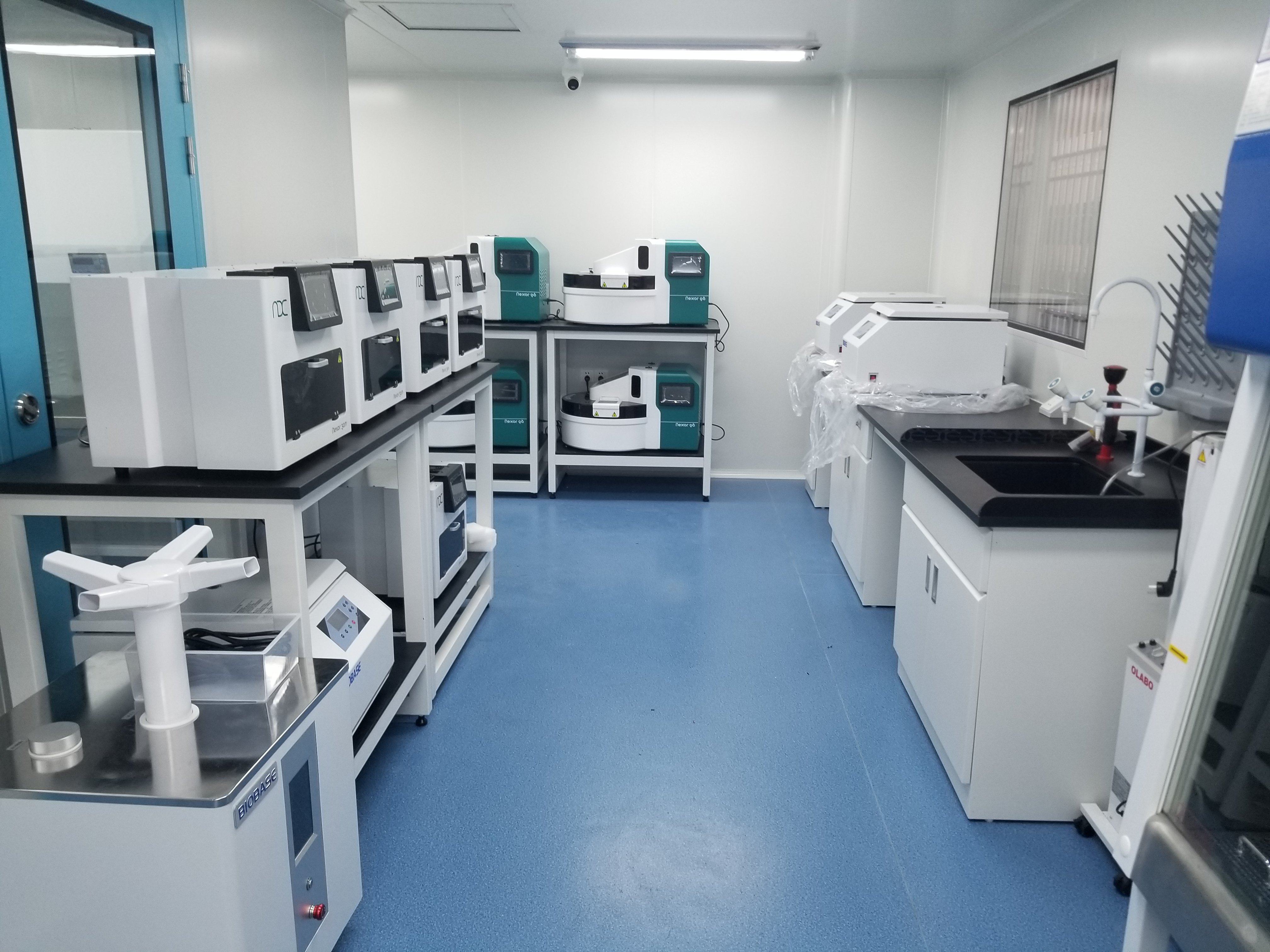 单日100万人次检测能力的大型核酸检测实验室在彭湃纪念医院投入使用