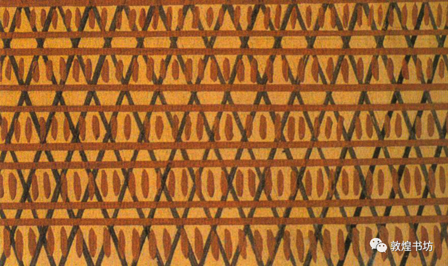 莫高窟第285窟西魏彩塑观音腰带饰几何纹