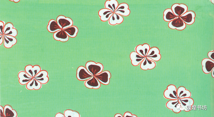 莫高窟第194窟彩塑菩萨上衣图案