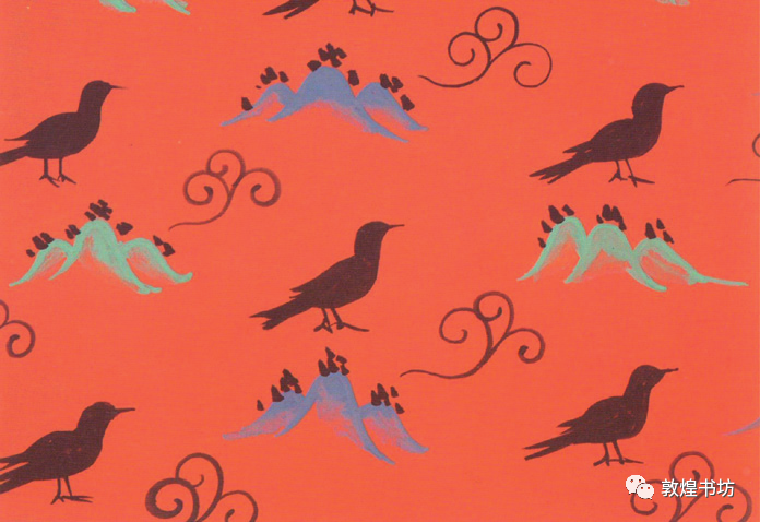 莫高窟第180窟佛龛下方女供养人服饰图案