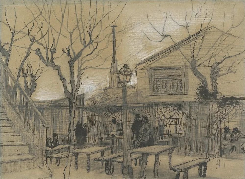 露天咖啡馆, 1887