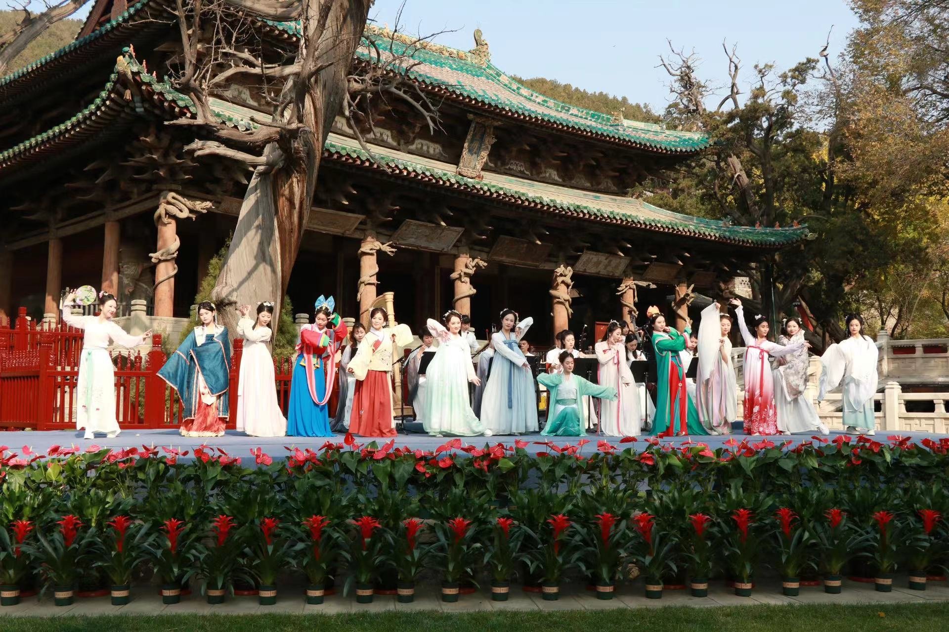 “国风潮起——第三届晋祠国风文化节”在晋祠博物馆开幕