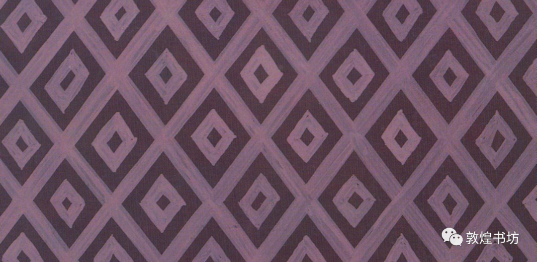 莫高窟第428窟北周天王上衣饰回形纹