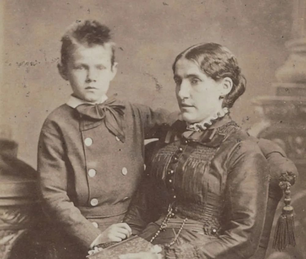凯与自己的儿子，1879~80