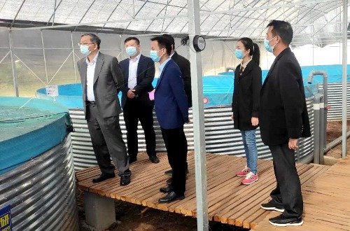 江西工贸职院党委书记万玉青赴帮扶村开展调研和走访慰问活动