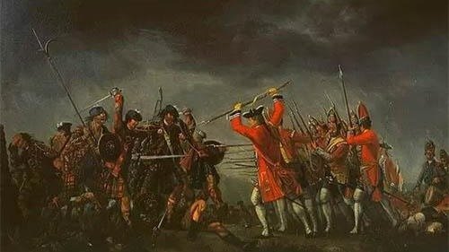 卡洛登战役：苏格兰起义军遭到致命打击后，最终全军覆没
