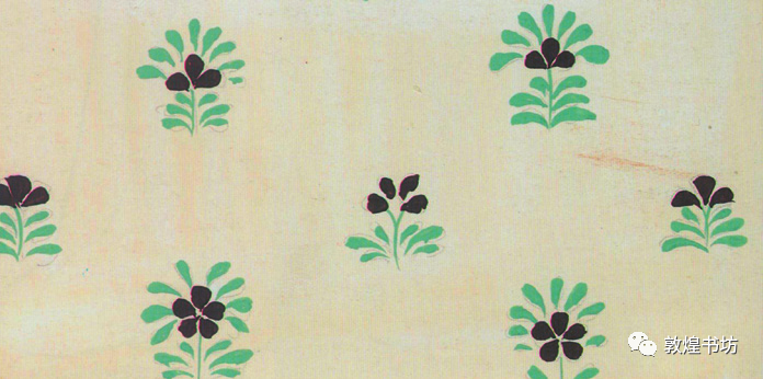 莫高窟第197窟观音菩萨印花腰带图案