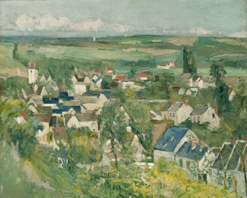 奥维尔小镇，保罗·塞尚，1873~1875