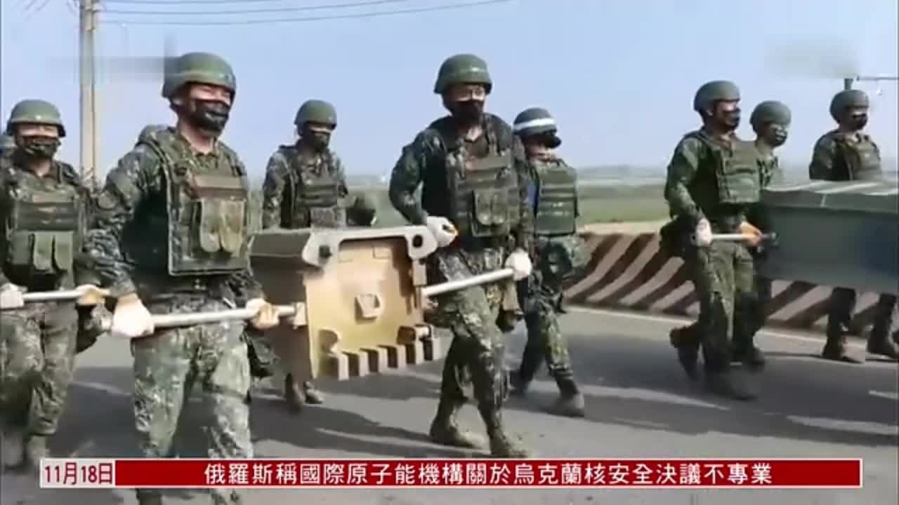 台湾陆军工兵期末鉴测 架中框桥设滩岸阻绝