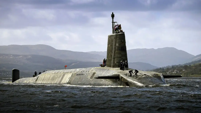 英核潜艇因火灾中断巡航 出事时携带16枚核导弹