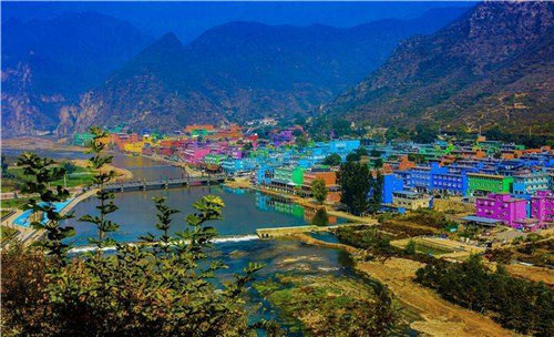 野三坡百里峡村：用艺术“激活”乡村！在七彩时光里做生活艺术家