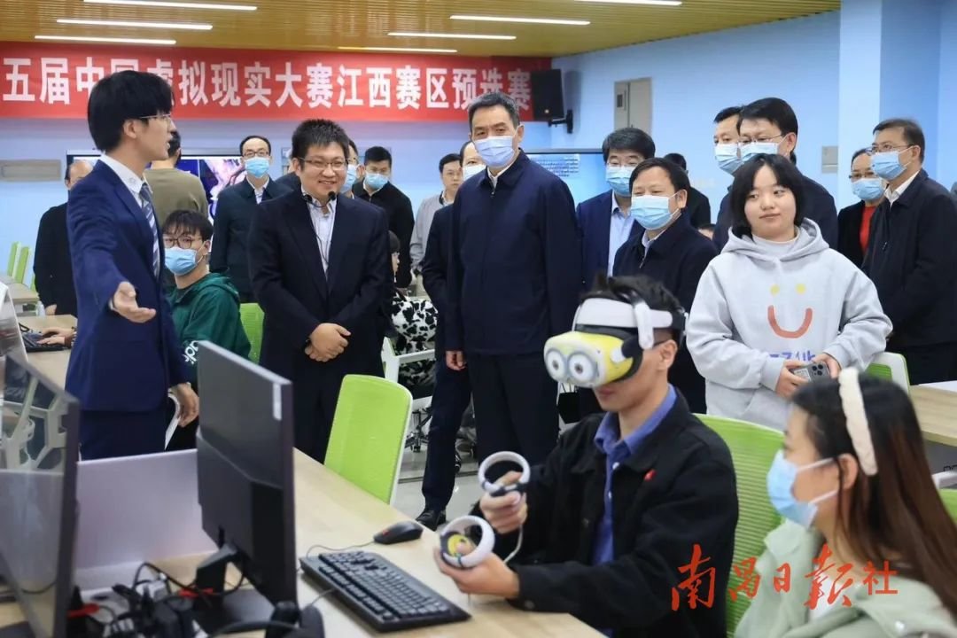 李红军率队走访驻昌高校 万广明参加