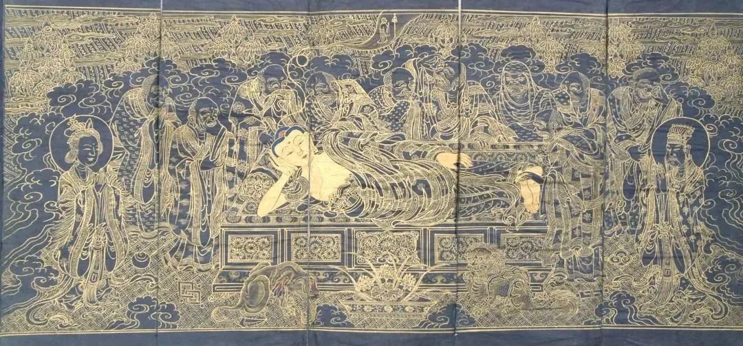 大佛寺遗藏明代《大般涅槃经》扉画