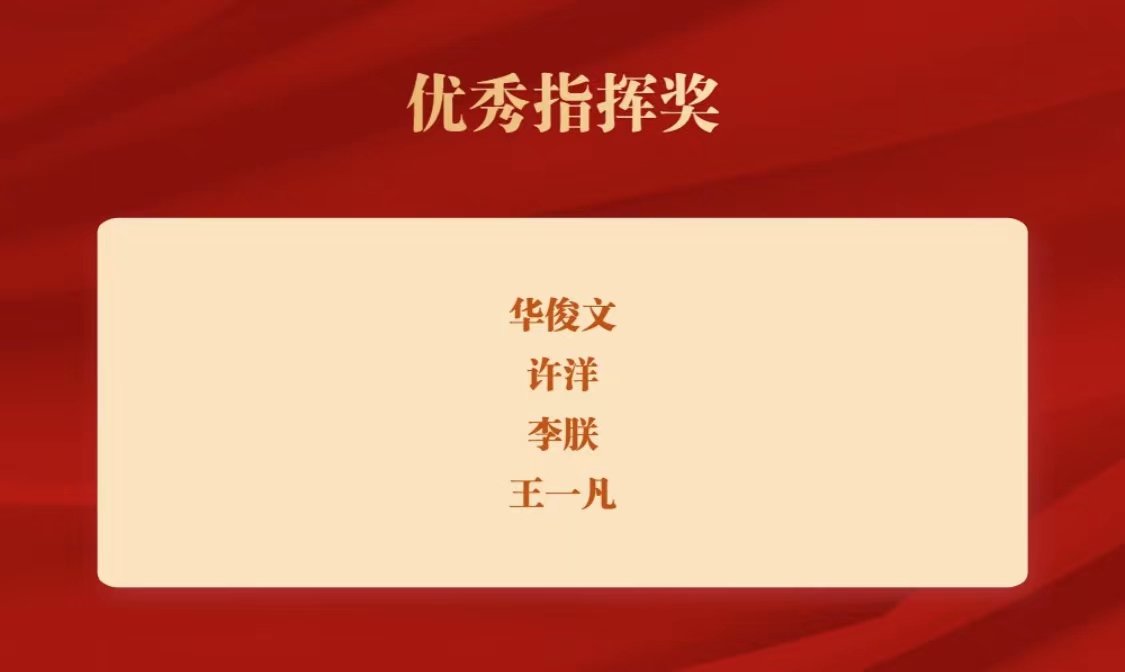 西电大学生合唱团指挥、校团委华俊文老师获“优秀指挥奖”(第一名)