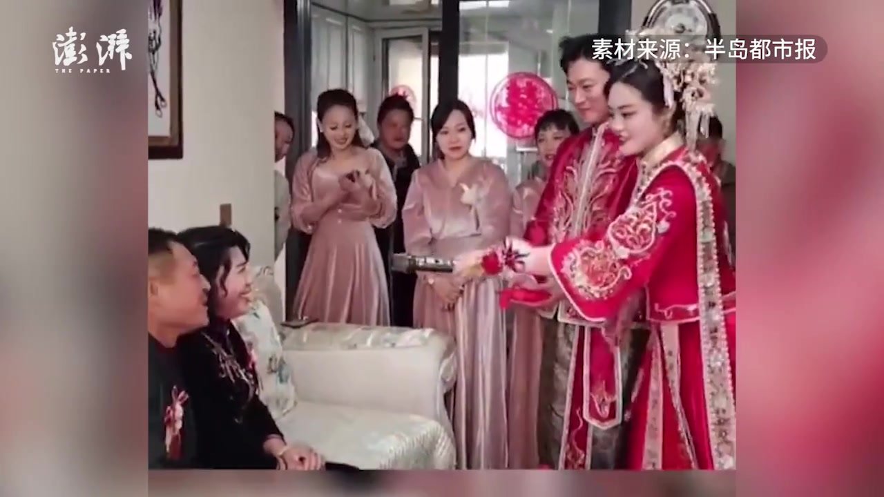 婚礼主持人结婚带头主持自己的婚礼