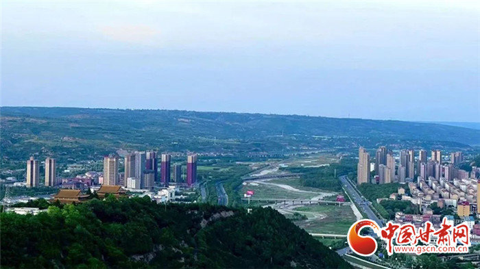 泾河流过的泾川县