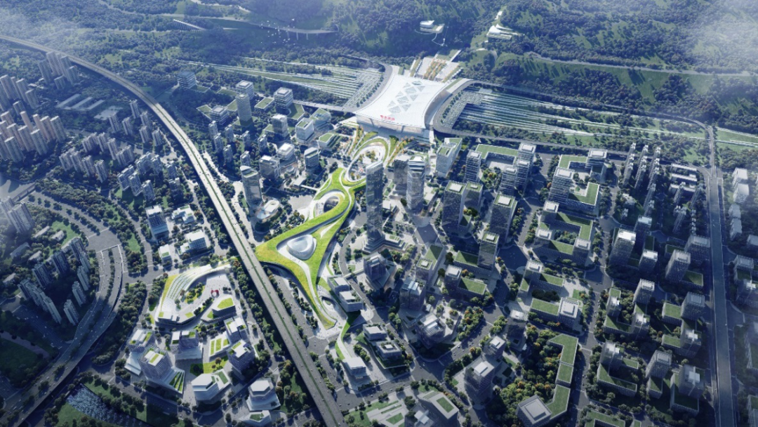 西安高铁东城片区产业规划专题研究案例(北京戴德梁行咨询有限公司设计)