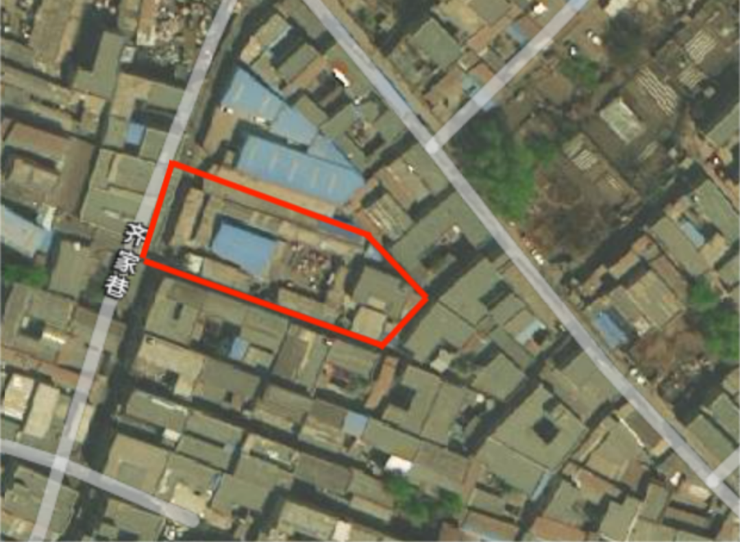 陈坪街道陈官营社区方庄120号及周边区域行政区划图