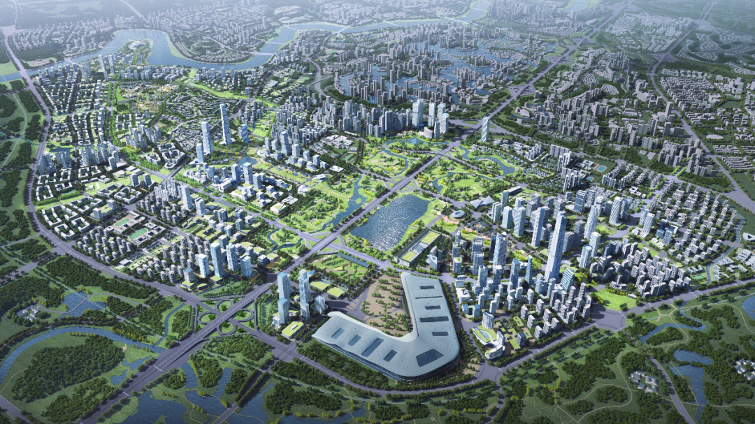 天府新区天府中央商务区城市设计案例