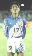 ▲1993年参加世预赛亚洲区六强赛的森保一。