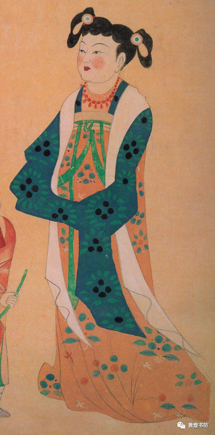 莫高窟第9窟 东壁 贵族少女 晚唐