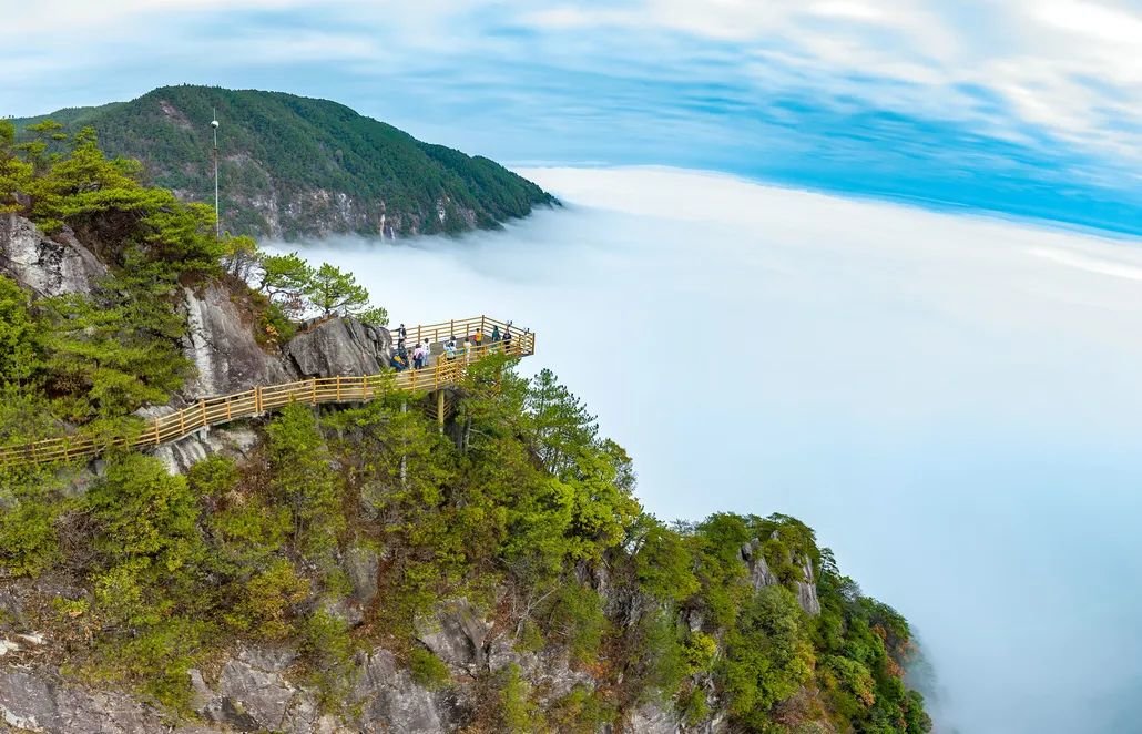 冬季到宜春明月山看云海(图)凤凰网江西_凤凰网