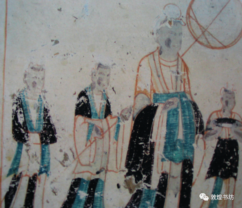 莫高窟第288窟 东壁 女供养人 西魏