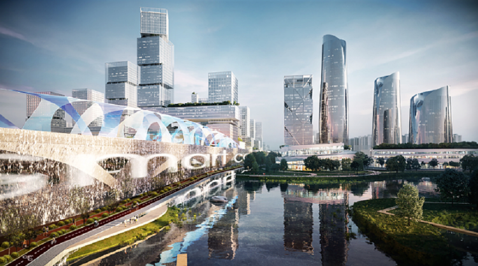 无锡长安创新未来城战略规划与城市设计案例(华南理工大学建筑设计研究院设计)