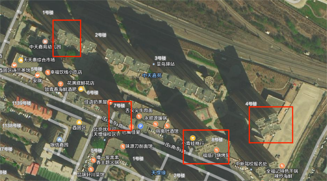 陈坪街道福利东路社区中天嘉苑1号楼2单元、6号楼2单元、4号楼、7号楼区域行政区划图