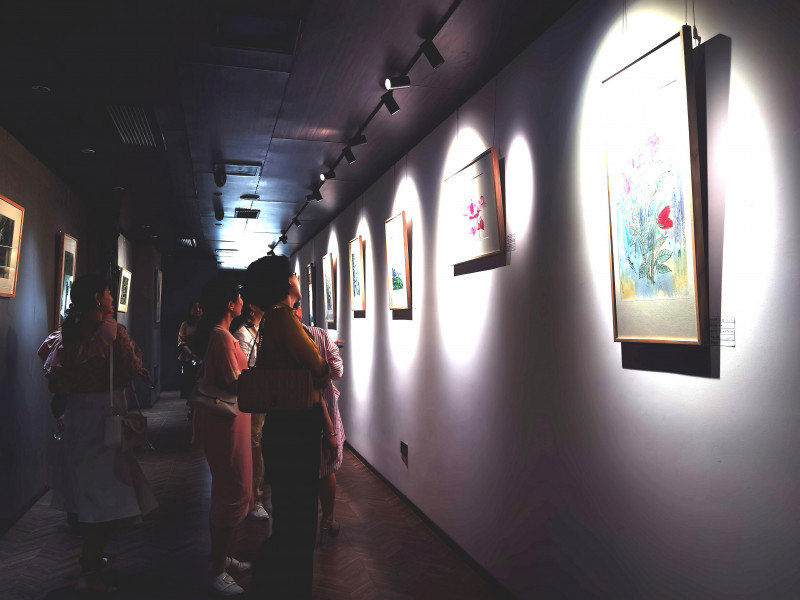 藏湘知文化记忆馆内举办的展览活动。