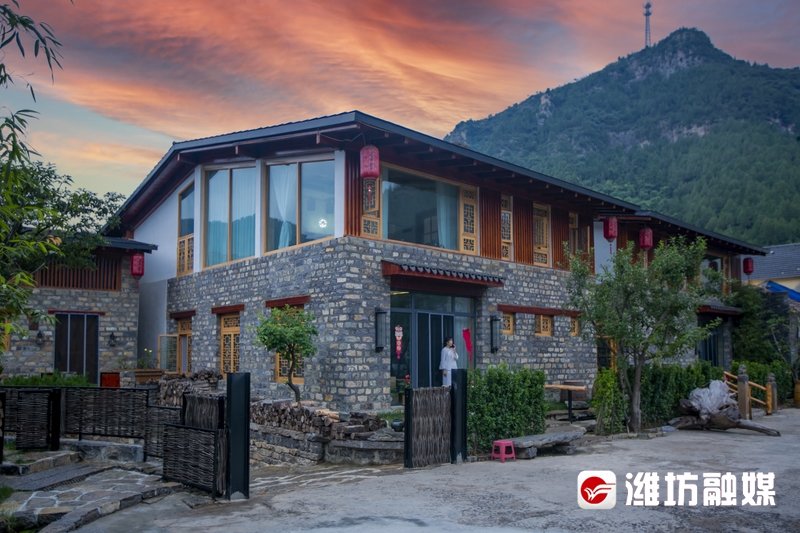 位于庙子镇的高端民宿。