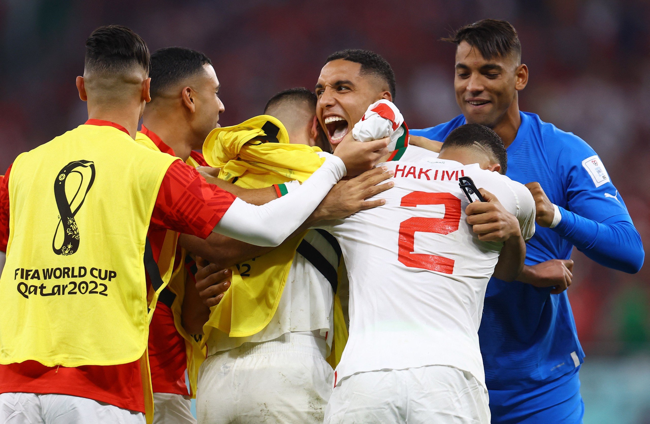 摩洛哥小组头名出线！队史第2次晋级世界杯淘汰赛