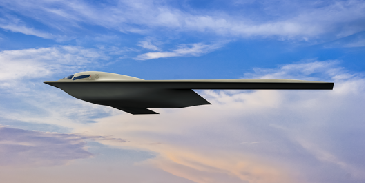 美空军于2021年7月6日发布的B-21想象图