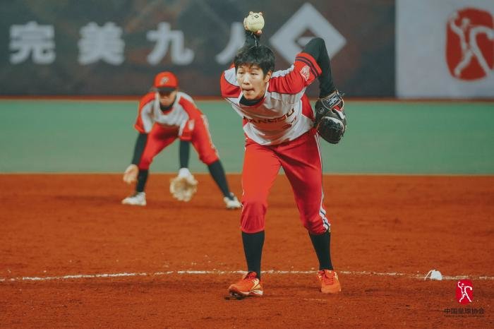 比赛现场。中国垒球协会供图