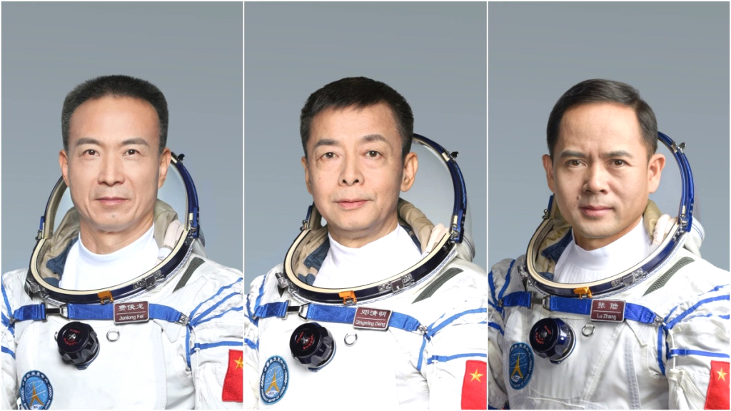 新闻人物|神舟十五号航天员费俊龙,邓清明,张陆_凤凰网视频_凤凰网