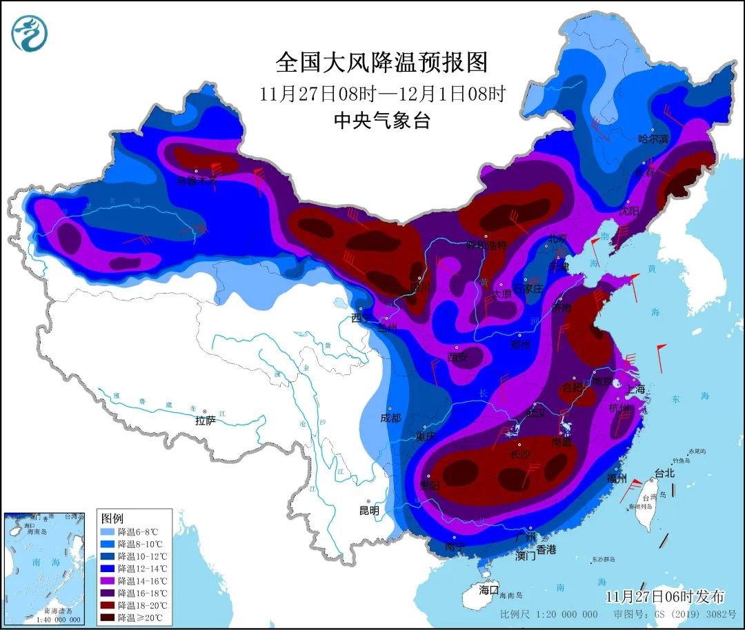 最强寒潮“速冻”甘肃：预警连发 高速结冰交通管制