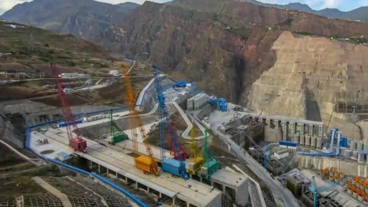 通过天河一号的测算，白鹤滩水电站的工程计算效率提高了五六十倍