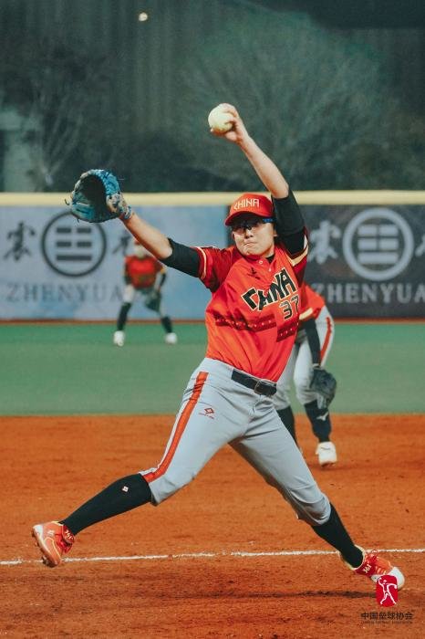 比赛现场。中国垒球协会供图